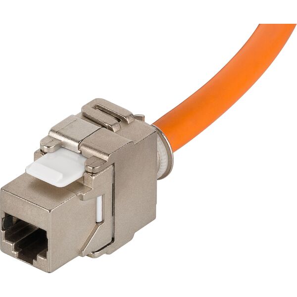 Goobay Przedłużacz bębnowy teleinformatyczny S/FTP kat. 7A 4 x 2 x AWG23 LSZH pomarańczowy 90m (58938) 3342233 4040849589386