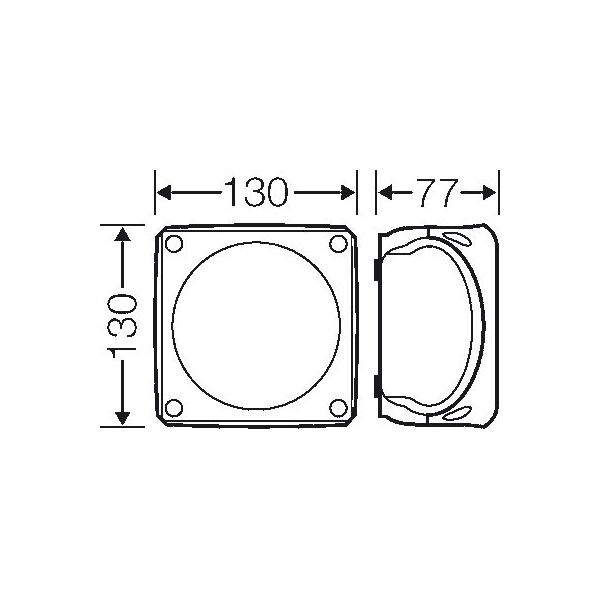 Hensel Puszka odgałęźna 130 x 130 x 77 bez zacisków IP66 szara DK 0600 GZ (62000153) 3343070 4012591125440