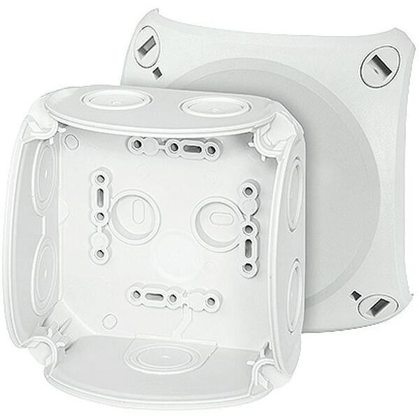 Hensel Puszka odgałęźna 104 x 104 x 70mm bez zacisków IP66 szara DK 0400 GZ (62000150) 3343071 4012591125358
