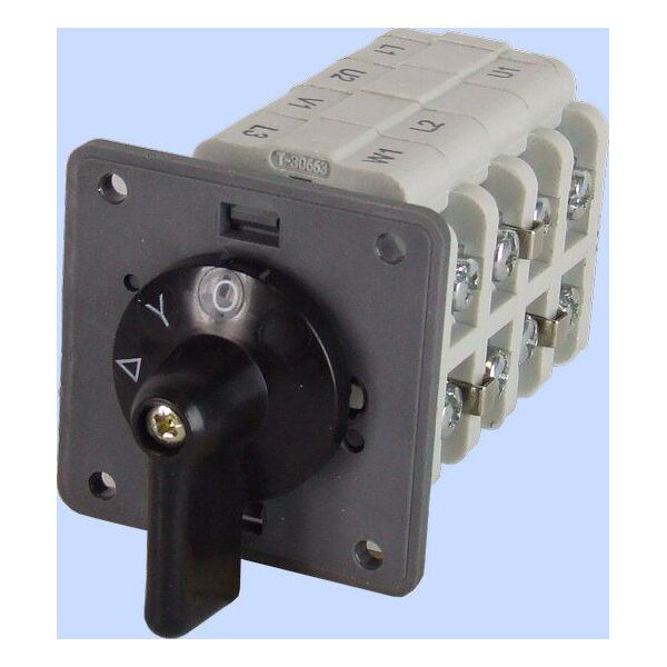 Elektromet Łącznik krzywkowy 0-gwiazda-trójkąt 3P 40A Łuk 40-21 (924009) 3370272 5906197483051