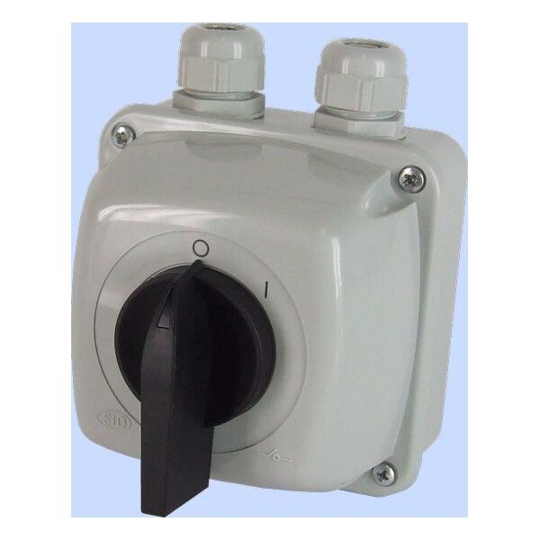 Elektromet Łącznik krzywkowy 0-I 3P 40A w obudowie IP65 Łuk 40-13 (924006) 3370356 5906197481323
