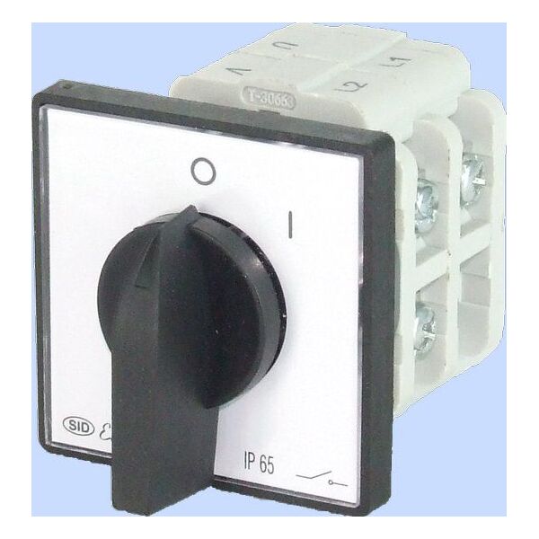 Elektromet Łącznik krzywkowy 0-I 3P 63A IP65 ŁUK 63-12 (916303) 3370398 5906197488933
