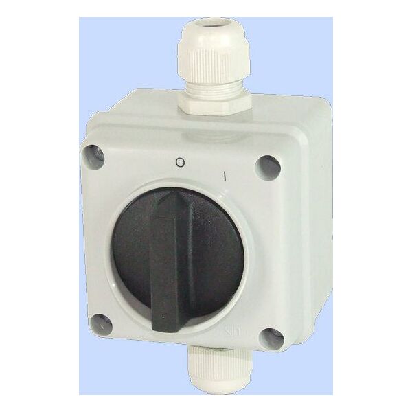 Elektromet Łącznik krzywkowy 0-1 3P 12A IP65 Łuk E12-13 w obudowie (921213) 3370422 5906197480265