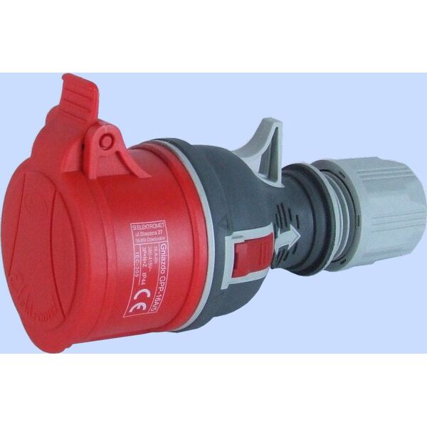 Elektromet Gniazdo przenośne 16A 400V 5P IP44 (921870) 3370470 5906197487684