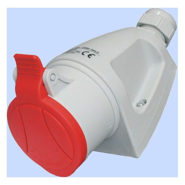 Elektromet Gniazdo stałe MINI 32A 400V 5P IP44 GSM-32/5 (921865) 3370473 5906197487226