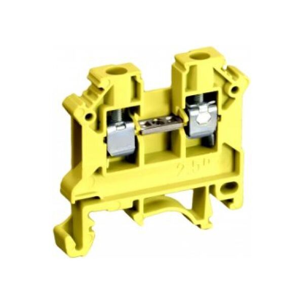 Simet Złączka szynowa 2-przewodowa 2,5mm2 żółta ZSG1-2.5Nz (11221314) 3371619 5907813212420
