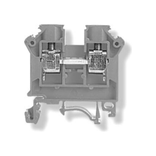 Simet Złączka szynowa 2-przewodowa 10mm2 szara ZSG1-10.0Ns (11521312) 3371626 5907813212611