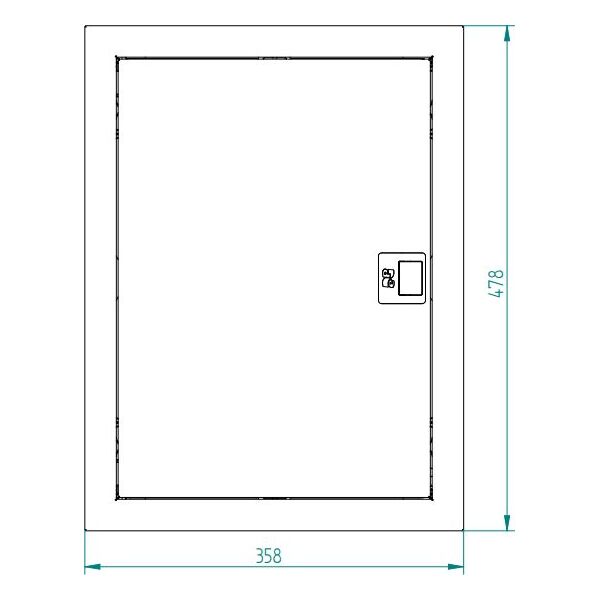 Elektro-Plast Rozdzielnica modułowa 2 x 14 MSF RP IP30 N+PE EP-U-28 (2002-00) 3372899 5907569154289