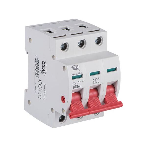 Kanlux Rozłącznik modułowy 100A 3P KMI-3/100A (23235) 3386800 5905339232359