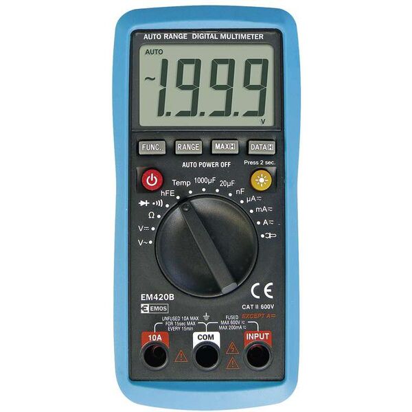 Emos Multimetr cyfrowy EM420B 2-600V (M0420) 3388341 8595025367846