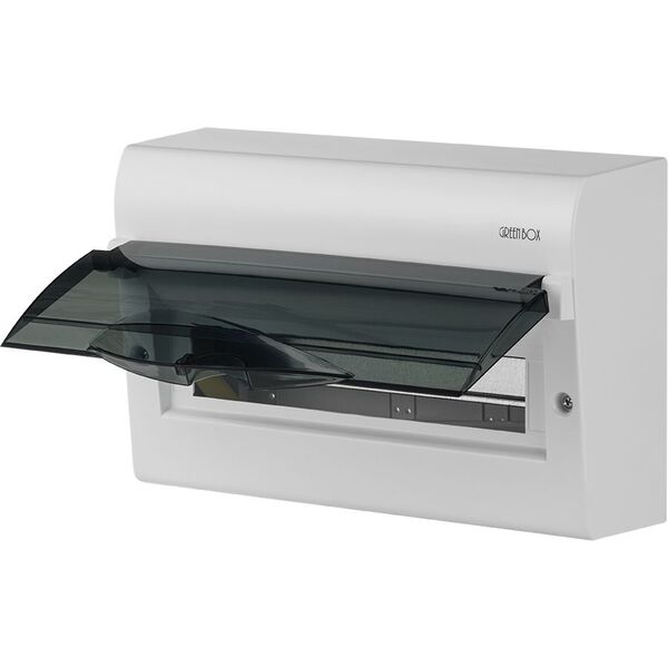 Elektro-Plast Rozdzielnica modułowa 1 x 14+2 natynkowa GREEN BOX RN drzwi transparentne dymne N+PE IP40 (2354-01) 3389576 5902431692005
