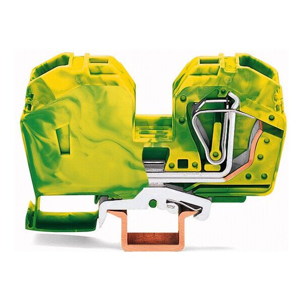 Wago Złączka 2-przewodowa 35mm2 żółto-zielona (285-637) 3390767 4045454218768