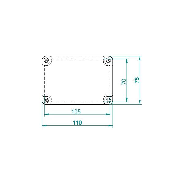Elektro-Plast Puszka hermetyczna Industrial n/t 110 x 75 x 90mm IP65 szara (2704-00) 3395754 5902012986646