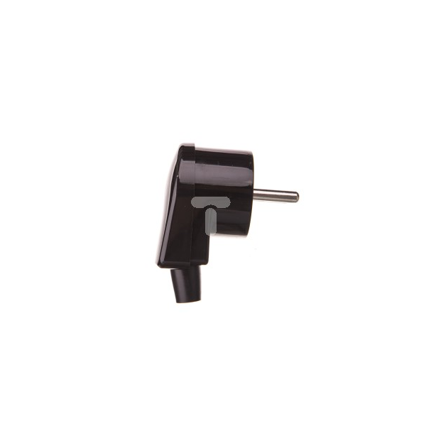 Powstaniec Wtyczka kątowa W 7 16A 2P+Z czarna (31-12102.07) 3396092 5907501500921