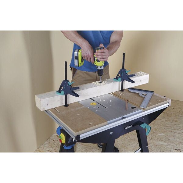 Wolfcraft Ścisk płaszczyznowy do stołów PRO 120mm (3036000) 3400152 4006885303607