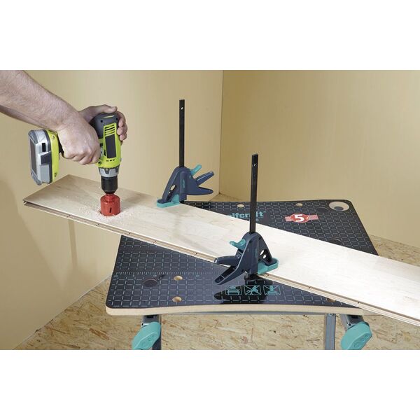 Wolfcraft Ścisk płaszczyznowy do stołów PRO 120mm (3036000) 3400152 4006885303607