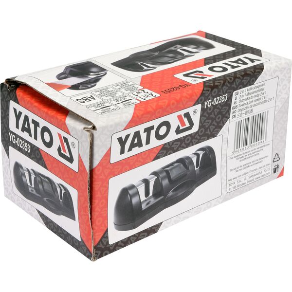 Yato Ostrzałka do noży stalowych i ceramicznych 2w1 (YG-02353) 3400548 5906083000096