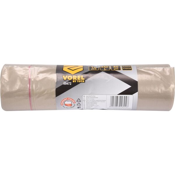 Vorel Worki budowlane na styropian i wełnę 240L 10szt. (09472) 3404216 5906083028946