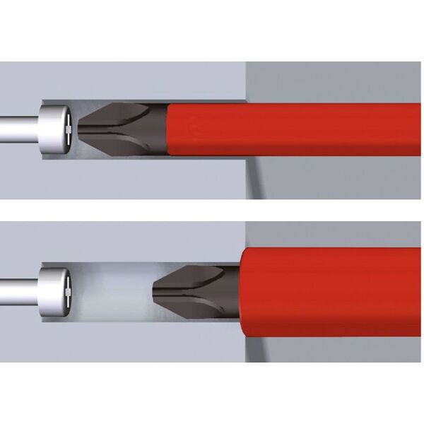 Wiha Wkrętak krzyżowy SL/PZ2 SlimFix izolowany (36330) 3404453 4010995363307