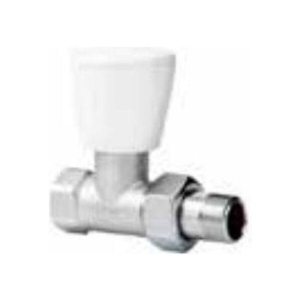 Arco Zestaw Zaworów Prostych (Zawór Zasilający + Zawór Powrotny Metalowa Nakrętka) 1/2"F Teide Plus (KCM14) 3408908 8428519062241