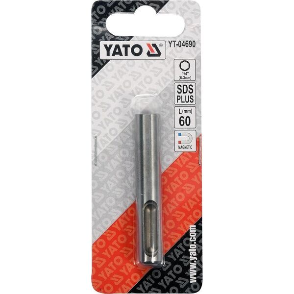 Yato Adapter SDS PLUS do bitów 1/4" (YT-04690) 3425001 5906083026904