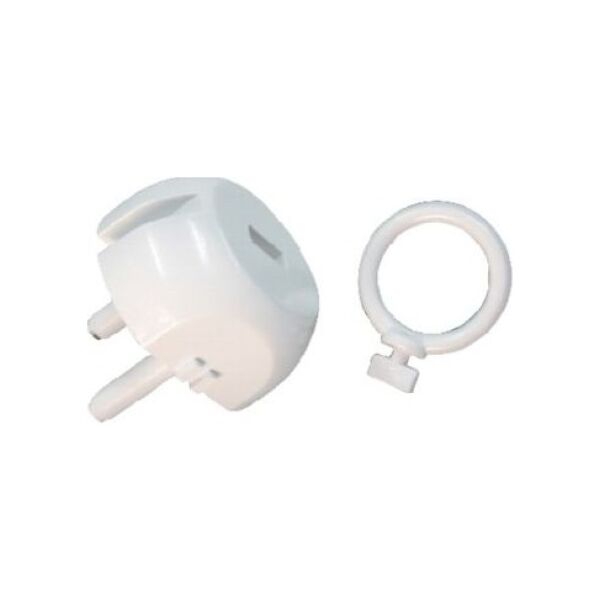 Plastrol Zatyczka gniazda /zabezpieczenie przed dziećmi/ z kluczem biała ZG-1 - ZG-1 4012096 5906197307708
