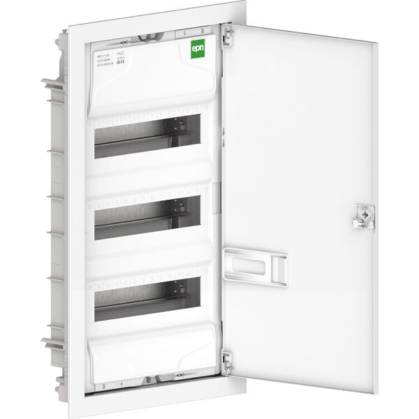 Elektro-Plast Rozdzielnica modułowa 3x14 podtynkowa drzwi stalowe białe IP30 (2003-00) 4164740 5907569154302