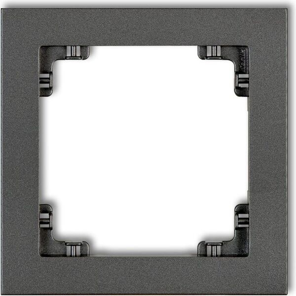 Karlik Ramka uniwersalna pojedyncza DECO Karlik srebrny metalik (7DR-1) 4175547 5903418063306