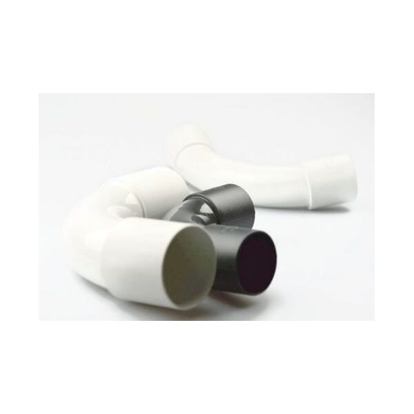 ELEKTROPLAST Kolanko sztywne pcv ZK 37 białe (09.40) 4187839 5900607551989