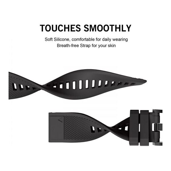 Tech-Protect Pasek Smooth do GARMIN FENIX 3/5X/3HR (26MM) 4549268 5906735412598