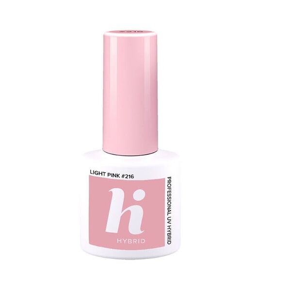 Hi Hybrid Lakier hybrydowy Unicorn nr 216 Light Pink 5ml 4102349 5902751401905
