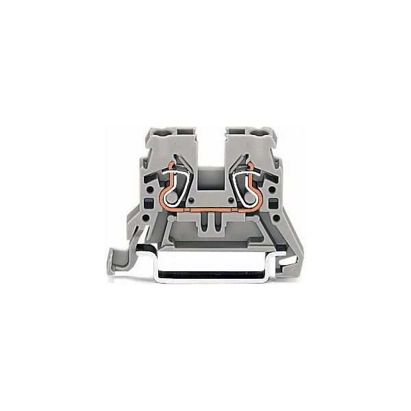 Wago Złączka szynowa 2-przewodowa 2,5mm2 szara (870-901) 4576412 4044918478250
