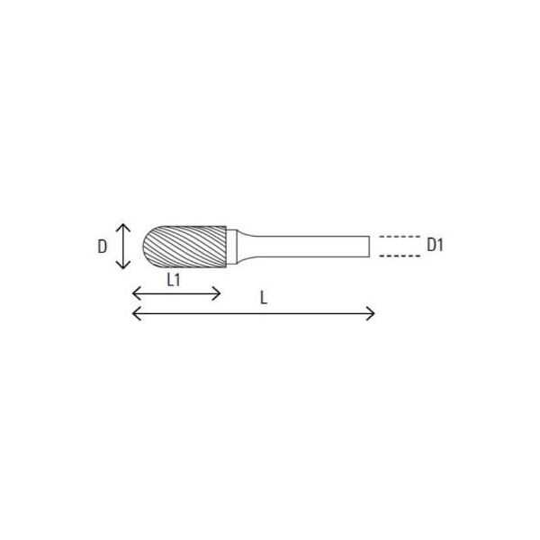 Beta Tools Frez obrotowy walcowy 16mm (426MD/CT16) 4685699 8014230864440