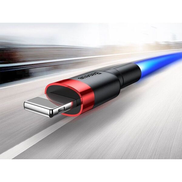 Kabel USB Baseus USB-A - Lightning 2 m Czerwony (31564-uniw) 4692112 6953156275027