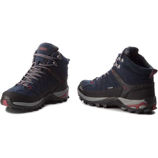 Buty trekkingowe męskie CMP Rigel Mid Trekking Shoe Wp Asphalt/Syrah r. 45 (3Q12947-62BN) 4718595 8055199862849