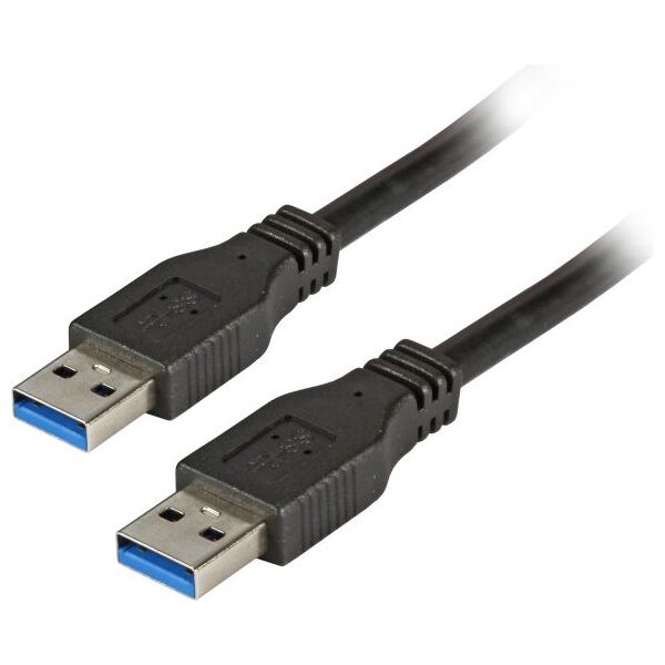 Kabel USB EFB USB-A - USB-A 1.8 m Czarny (K5280SW.1,8) 4720760 4049759106584
