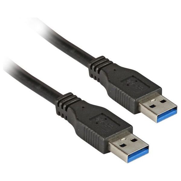Kabel USB EFB USB-A - USB-A 1.8 m Czarny (K5280SW.1,8) 4720760 4049759106584