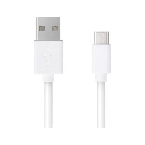 Kabel USB Libox USB-A - USB-C 1 m Biały (LB0115) 4764129 5902689074981