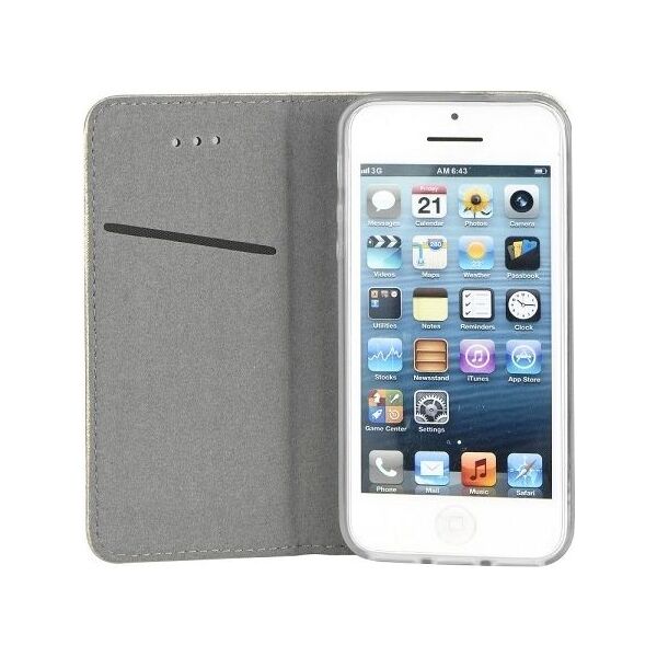 Etui Smart Magnet book do LG K10 2017 czarny 4779503 5901737409010
