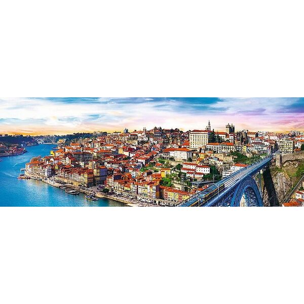 Trefl Puzzle, 500 elementów. Panorama - Porto, Portugalia (GXP-645438) 4782561 5900511295023