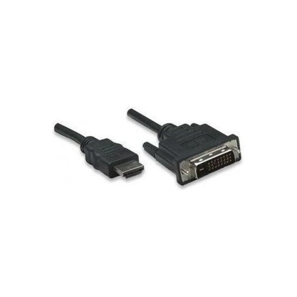 Kabel Techly HDMI - DVI-D 5m czarny (ICOC-HDMI-D-045) 4865914 8057685304635