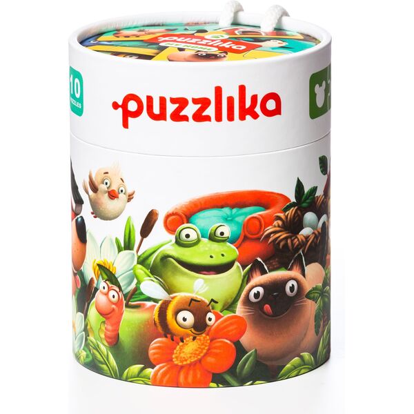 Levenya Puzzlika. Puzzle - Gdzie mieszkają zwierzątka (30624468) 4898862 4823056513074