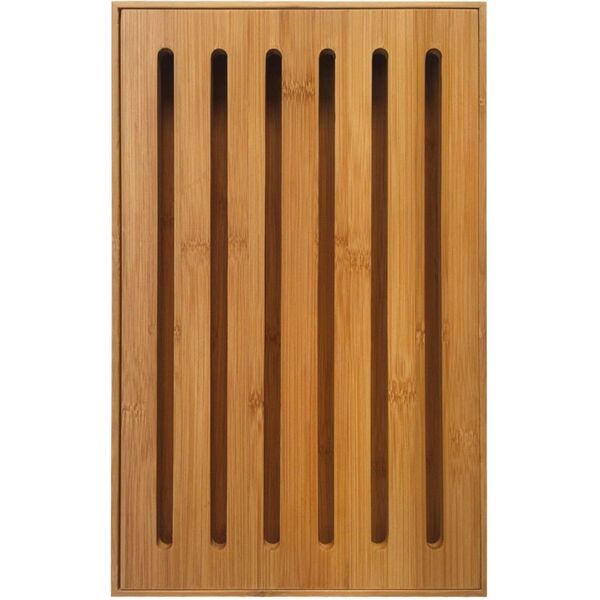 Deska do krojenia KingHoff z tacą na okruszki bambusowa 38x23.5cm 4907818 5908287212176