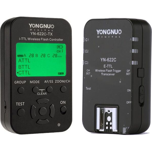 Yongnuo Zestaw Youngnuo YN-622C-KIT Sterownik Canon TTL 4914887 6947110919133