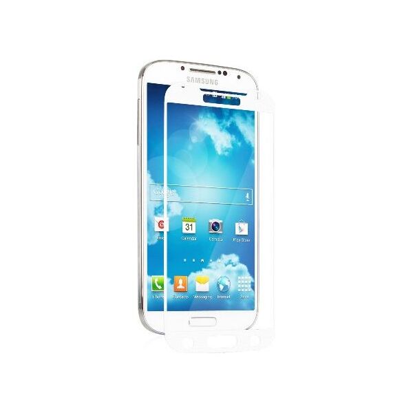 Moshi Moshi Ivisor Xt - Przezroczysta Folia Ochronna Full Face Samsung Galaxy S4 (biały) 4918710 4712052314931
