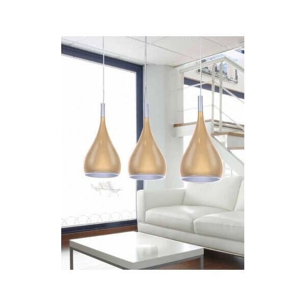 Lampa wisząca Torino Lampa wisząca zwis Azzardo Spell 1x60W E27 złota LP5035- FR. GD 4920639 5901238402862