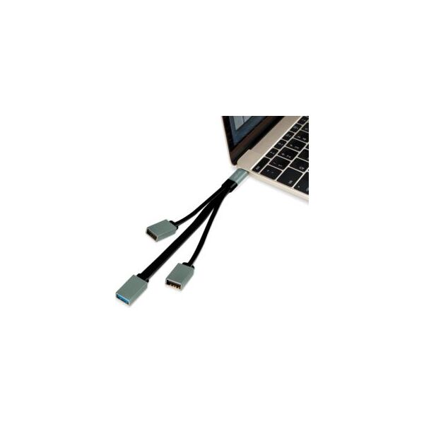 HUB USB LogiLink 3x USB-A 3.0 (UA0315) 4920825 4052792048728