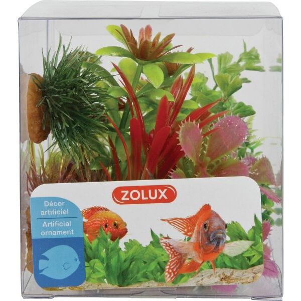 Zolux Dekoracje roślinne mix 6szt. zestaw 1 (352130) 4961148 3336023521305