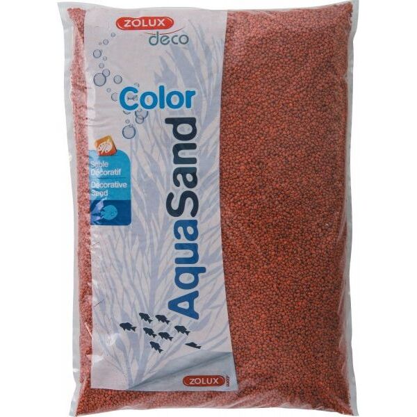 Zolux Aquasand Color morelowy 1kg 4961217 3336023460949
