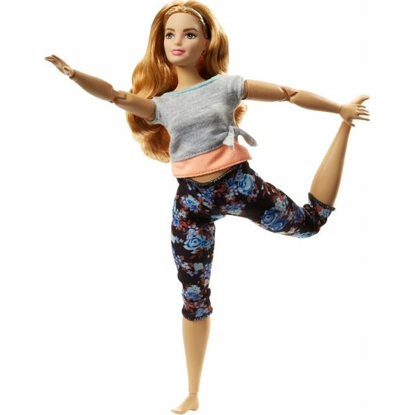 Lalka Barbie Mattel Made to Move - Kwiecista gimnastyczka (FTG80) 4973195 887961643787